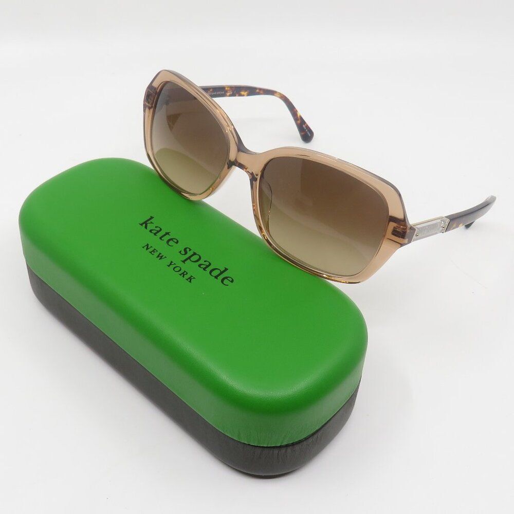 Kate Spade New Yvette/S 009Q Transparent Brown/Brown Gradient Sunglasses